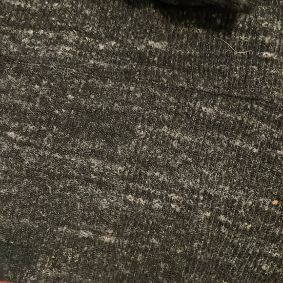 Monrow gray heather marled knit top size L - Picture 3 of 5